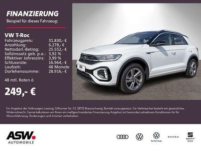Second-hand VW T-Roc R-line 150 CP (110 kW) 2024 Alb SUV