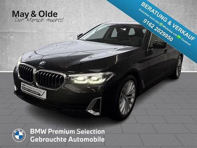 Schwarz ii Gebraucht 2021 BMW 520 Luxury Line Kombi | 28.444 € (Guter Preis)