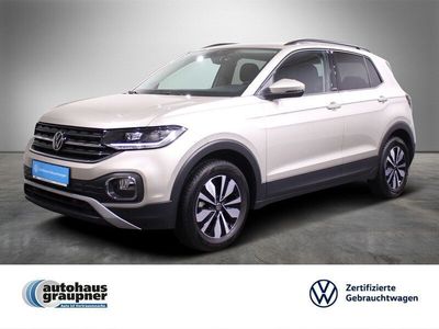 Gebraucht VW T-Cross Move 110 PS (80 kW) 2023 Silber / ivory silver (metallic) SUV