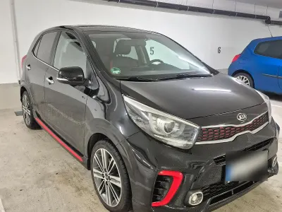 Gebraucht Kia Picanto GT-Line 101 PS (74 kW) 2019 Schwarz Kleinwagen