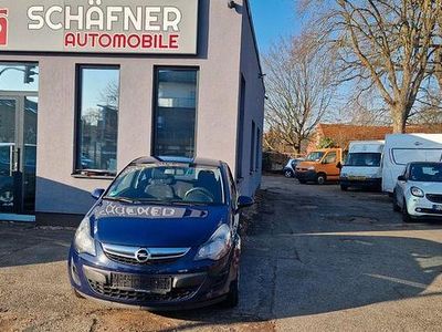 Gebraucht Opel Corsa Selection 69 PS (50 kW) 2012 Blau Kleinwagen