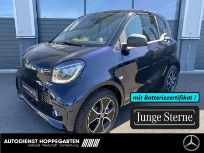 Gebraucht Smart ForTwo Coupé Exclusive 60 kW (82 PS) 2024 Bodypanels in sapphire blue Kleinwagen