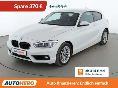 Gebraucht BMW 120 Advantage 190 PS (139 kW) 2016 Weiß Kleinwagen