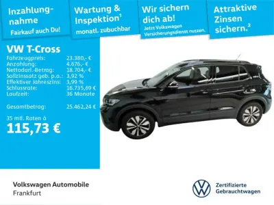 Używany VW T-Cross Goal 116 KM (85 kW) 2025 Czarny SUV