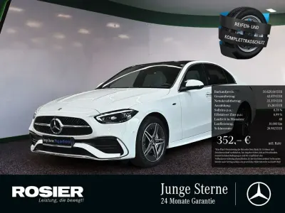 Gebraucht Mercedes C300 204 PS (150 kW) 2025 Weiss / polarweiß Limousine