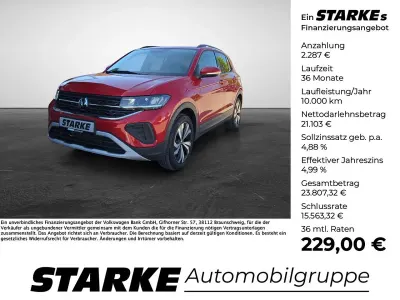 Gebraucht VW T-Cross Life 116 PS (85 kW) 2025 Rot SUV