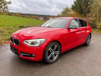Gebraucht BMW 116 136 PS (100 kW) 2011 Rot Kleinwagen