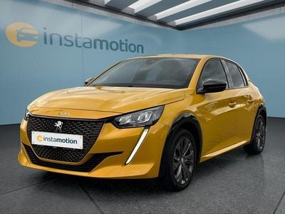 Gebraucht Peugeot e-208 Allure 100 kW (136 PS) 2022 Gelb Kleinwagen