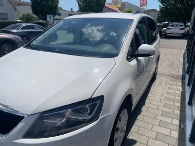 Gebraucht Seat Alhambra Ecomotive 140 PS (102 kW) 2014 Weiß Van / Kleinbus