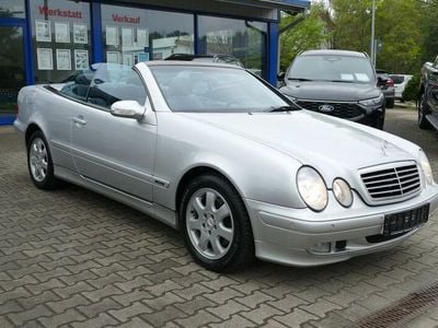 Gebraucht Mercedes CLK200 163 PS (119 kW) 2002 Silber Cabrio