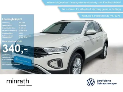 Second-hand VW T-Roc Life 150 CP (110 kW) 2023 Gri SUV