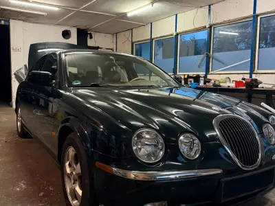 Usata Jaguar S-Type S 240 CV (176 kW) 2005 Verde Berlina
