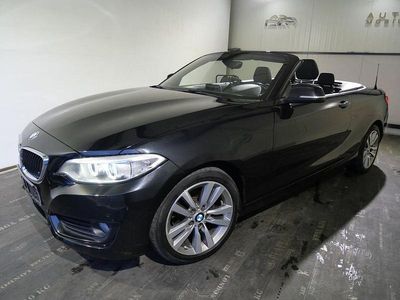 Schwarz Gebraucht 2016 BMW 218 Advantage Cabrio | 18.950 € (Fairer Preis)