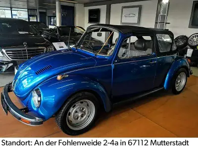Używany VW Käfer 44 KM (32 kW) 1972 Niebieski Kabriolet