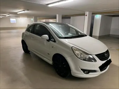Gebraucht Opel Corsa OPC 90 PS (66 kW) 2009 Weiß Kleinwagen