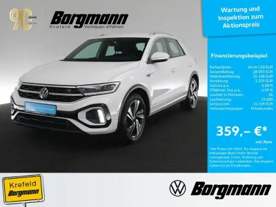 Gebraucht VW T-Roc R-line 190 PS (139 kW) 2022 Weiss / pure white SUV