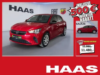 Gebraucht Opel Corsa Edition 75 PS (55 kW) 2022 Chili rot/kardio rot Kleinwagen