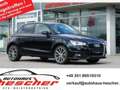 Gebraucht Audi A1 Sportback Basis 125 PS (91 kW) 2017 Schwarz Kleinwagen