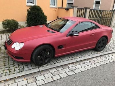 Gebraucht Mercedes SL55 AMG AMG 500 PS (367 kW) 2003 Brillantsilber  metalliclack (metallic) Cabrio