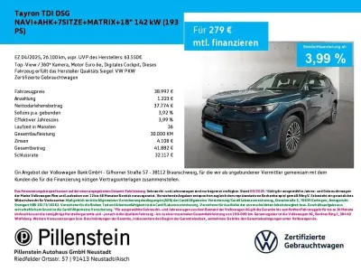 Gebraucht VW Tayron 193 PS (141 kW) 2025 SUV