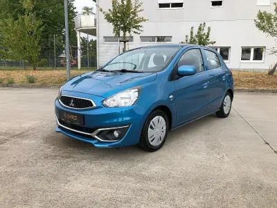 Gebraucht Mitsubishi Space Star 71 PS (52 kW) 2016 Blau Kleinwagen