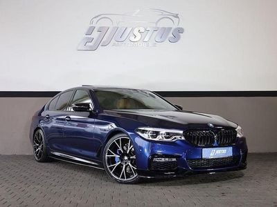 Gebraucht BMW 540 Performance 340 PS (250 kW) 2018 Mediterranblau metallic (c10) Limousine