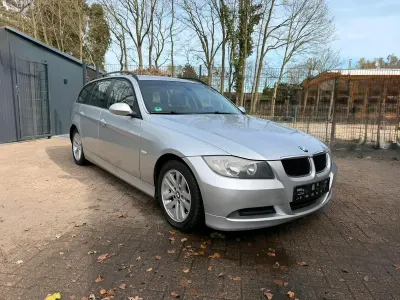 Brugt BMW 318 143 HK (105 kW) 2008 Sølv Stationcar