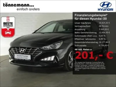 Gebraucht Hyundai i30 Edition 30 160 PS (117 kW) 2022 Phantom black Limousine