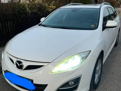 Gebraucht Mazda 6 Inclusive 179 PS (131 kW) 2011 Weiß Kombi