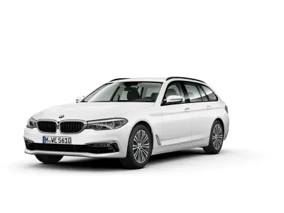 Gebraucht BMW 520 Shadowline 190 PS (139 kW) 2019 Weiß Kombi