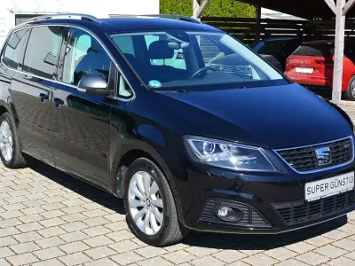 Gebraucht Seat Alhambra FR-Line 150 PS (110 kW) 2019 "deep" schwarz perleffekt Van / Kleinbus