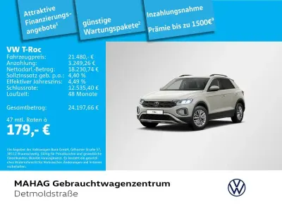 Gebraucht VW T-Roc Life 110 PS (80 kW) 2024 Ascotgrau SUV