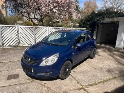 Używany Opel Corsa 80 KM (58 kW) 2009 Niebieski Hatchback