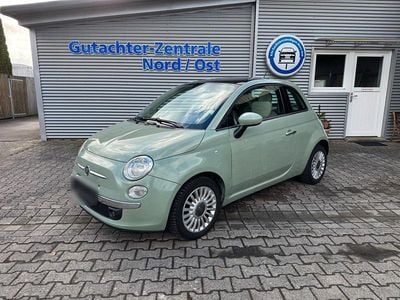 Gebraucht Fiat 500 Lounge 69 PS (50 kW) 2009 Grün Cabrio