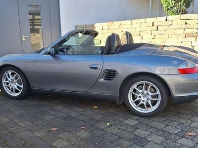 Gebraucht Porsche Boxster 228 PS (167 kW) 2003 Grau Cabrio