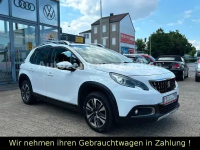 Gebraucht Peugeot 2008 Allure 131 PS (96 kW) 2018 Weiß SUV
