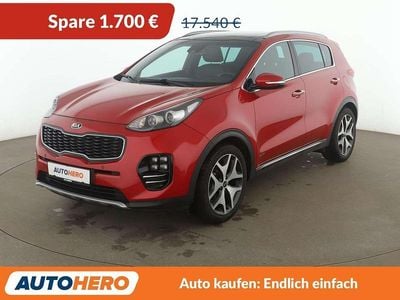 Second-hand Kia Sportage GT-Line 177 CP (130 kW) 2018 Roșu SUV