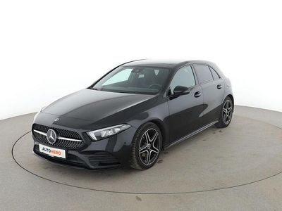 Gebraucht Mercedes A180 AMG line 136 PS (100 kW) 2019 Schwarz Limousine
