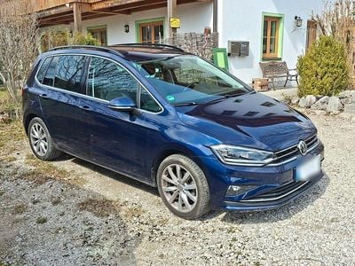 Usata VW Golf Sportsvan Highline 131 CV (96 kW) 2020 Blu Monovolume