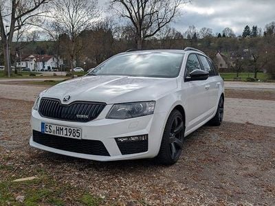 Gebraucht Skoda Octavia RS 220 PS (161 kW) 2014 Weiß Kleinwagen