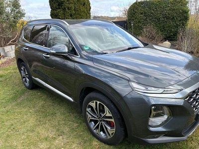 Gebraucht Hyundai Santa Fe Style 200 PS (147 kW) 2020 Grau SUV