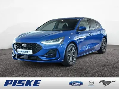 Gebraucht Ford Focus ST-Line X 125 PS (91 kW) 2022 Blau Limousine