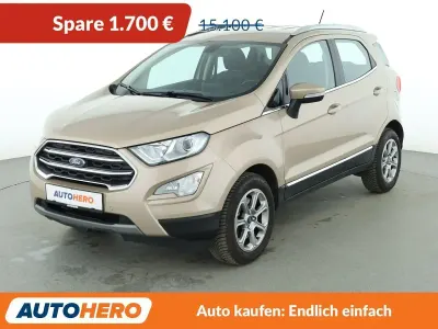 Gebraucht Ford Ecosport Titanium 125 PS (91 kW) 2019 Beige SUV