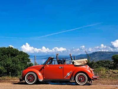 Gebraucht VW Käfer 50 PS (36 kW) 1977 Rot Cabrio
