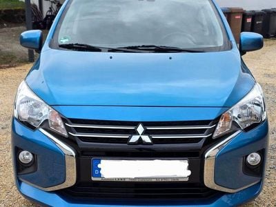 Brugt Mitsubishi Space Star Spirit+ 71 HK (52 kW) 2021 Blå Hatchback