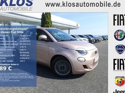 Usata Fiat 500e Icon 86 kW (118 CV) 2022 Oro Berlina