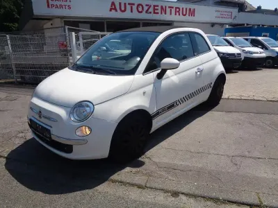 Używany Fiat 500 Lounge 69 KM (50 kW) 2015 Biały Kabriolet