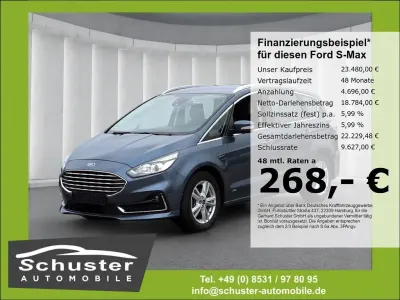 Używany Ford S-MAX Titanium 190 KM (139 kW) 2022 Niebieski Minivan