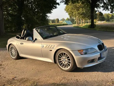 Brugt BMW Z3 118 HK (86 kW) 1999 Sølv Cabriolet