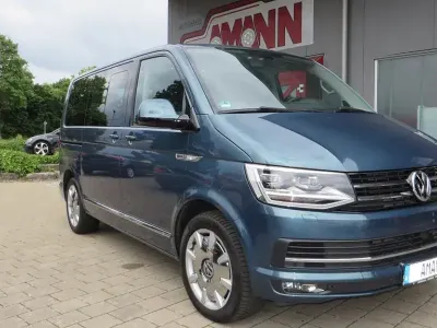 Usata VW Multivan 204 CV (150 kW) 2016 Verde Monovolume